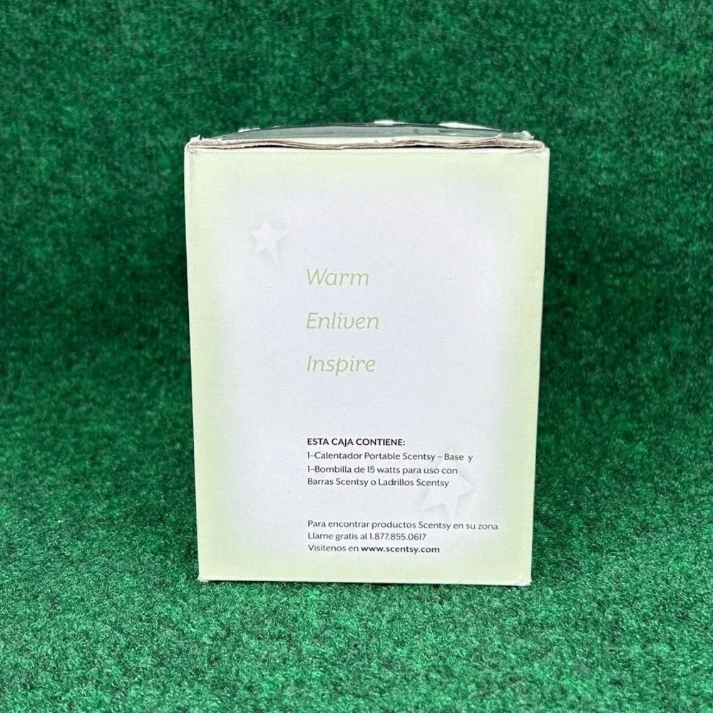 Scentsy Bud Plug-In Warmer Porcelain Floral Pattern 15W Bulb For Wax Melts‎
